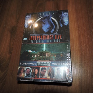Full Sealed Box - Independence Day 1996 Topps Widevision Collector Trading Cards Part 36 Sealed Packs
