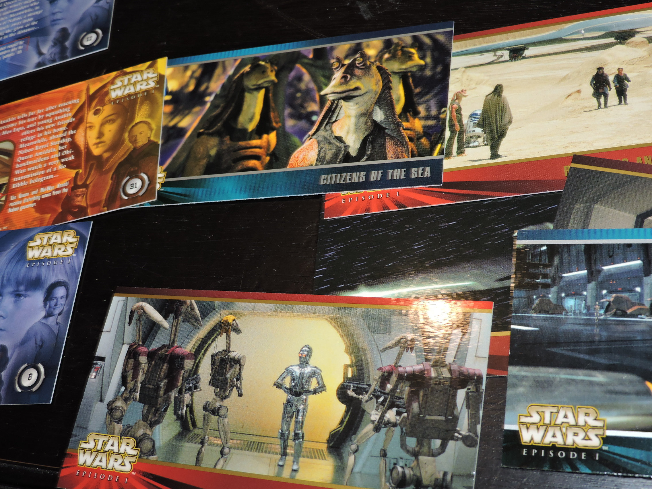 5 Sealed Pack of Star Wars Episode 1 Topps Widevision Special