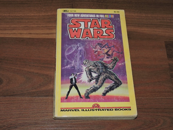 1st Edition 1981 Star Wars Marvel Illustrated Books #1 Four New