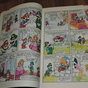 1991 Adventures of the Super Mario Bros. 3 Nintendo Comics System Valiant Comic Book image 2