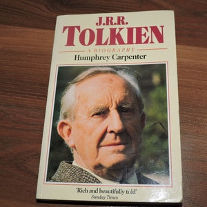 J.R.R. Tolkien A Biography by Humphrey Carpenter 1987 Paperback Book