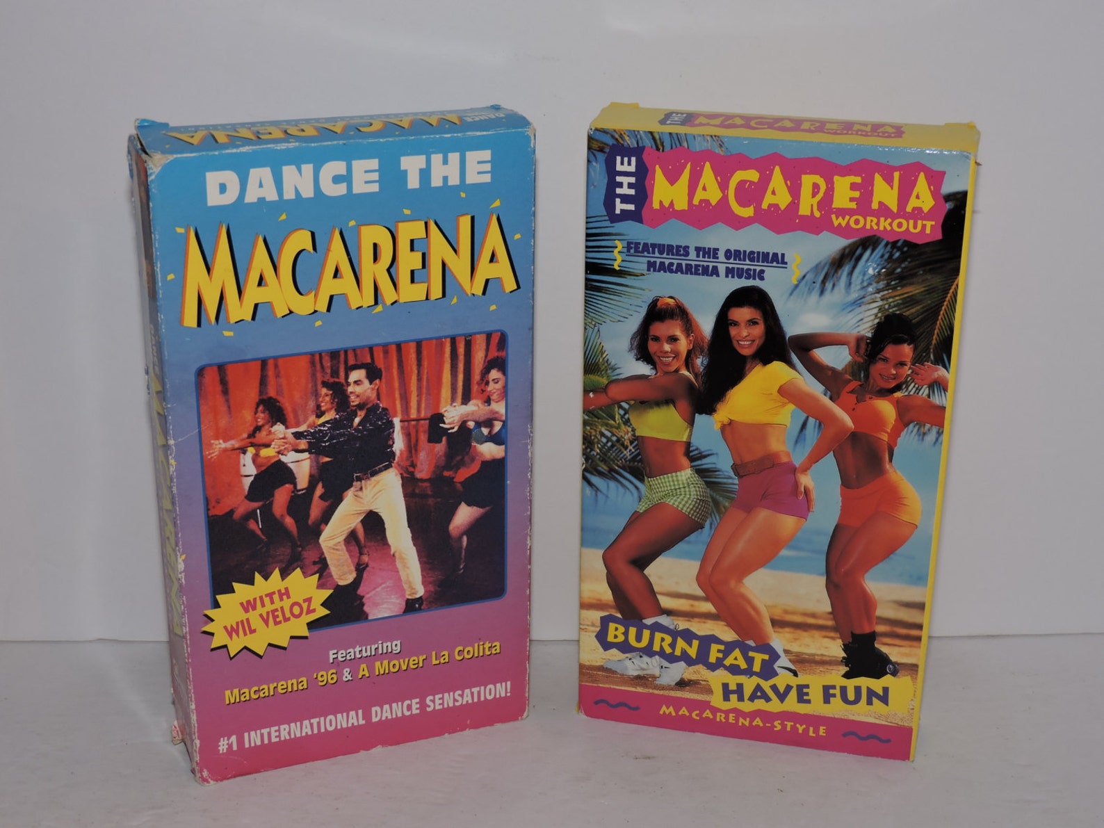 2x MACARENA Dance / Workout VHS Cassette Tapes Etsy