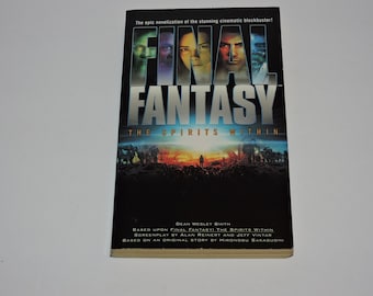 Libro de bolsillo de Final Fantasy The Spirits Within