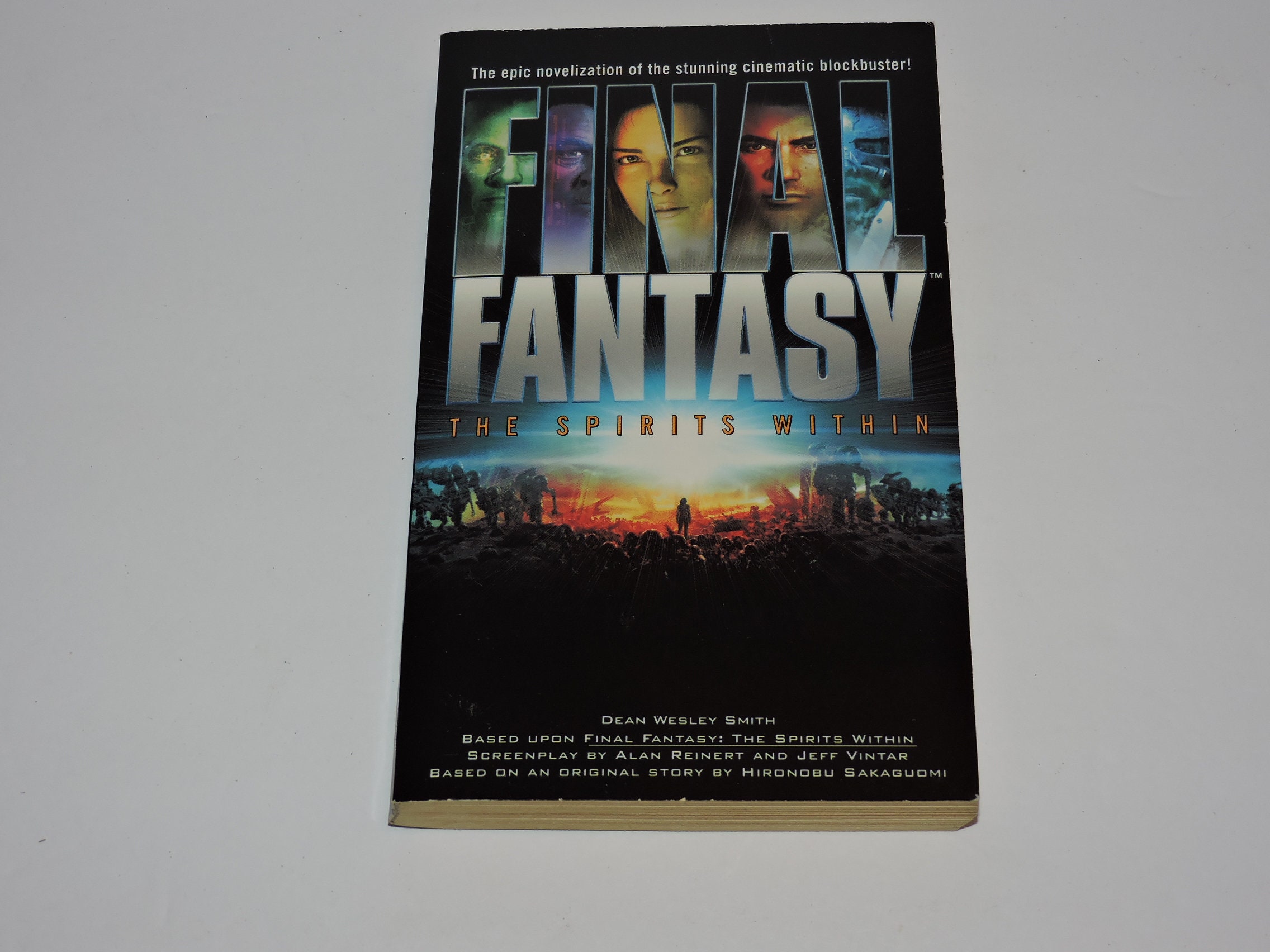 Final Fantasy the Spirits Within Paperback Book - Etsy