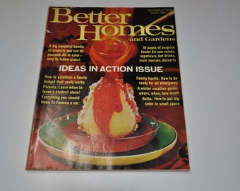 Vintage Better Homes And Gardens Magazine Oktober 1966