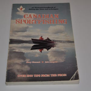 Canadian Sportfishing Vintage 1986 Softcover-Buch
