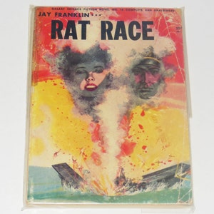 Rat Race by Jay Franklin Science Fiction Galaxy Novel 10 1954 Sci-Fi / Fantasy Book image 1