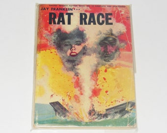 Rat Race by Jay Franklin Science Fiction Galaxy Novel #10 1954 Sci-Fi / Fantasy Book