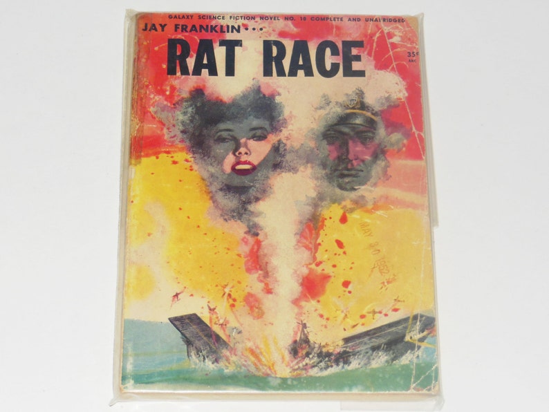 Rat Race by Jay Franklin Science Fiction Galaxy Novel 10 1954 Sci-Fi / Fantasy Book image 1