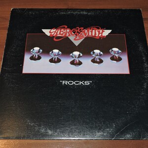 AeroSmith ROCKS Hard Rock Music 12 &quot;Vintage Schallplatte