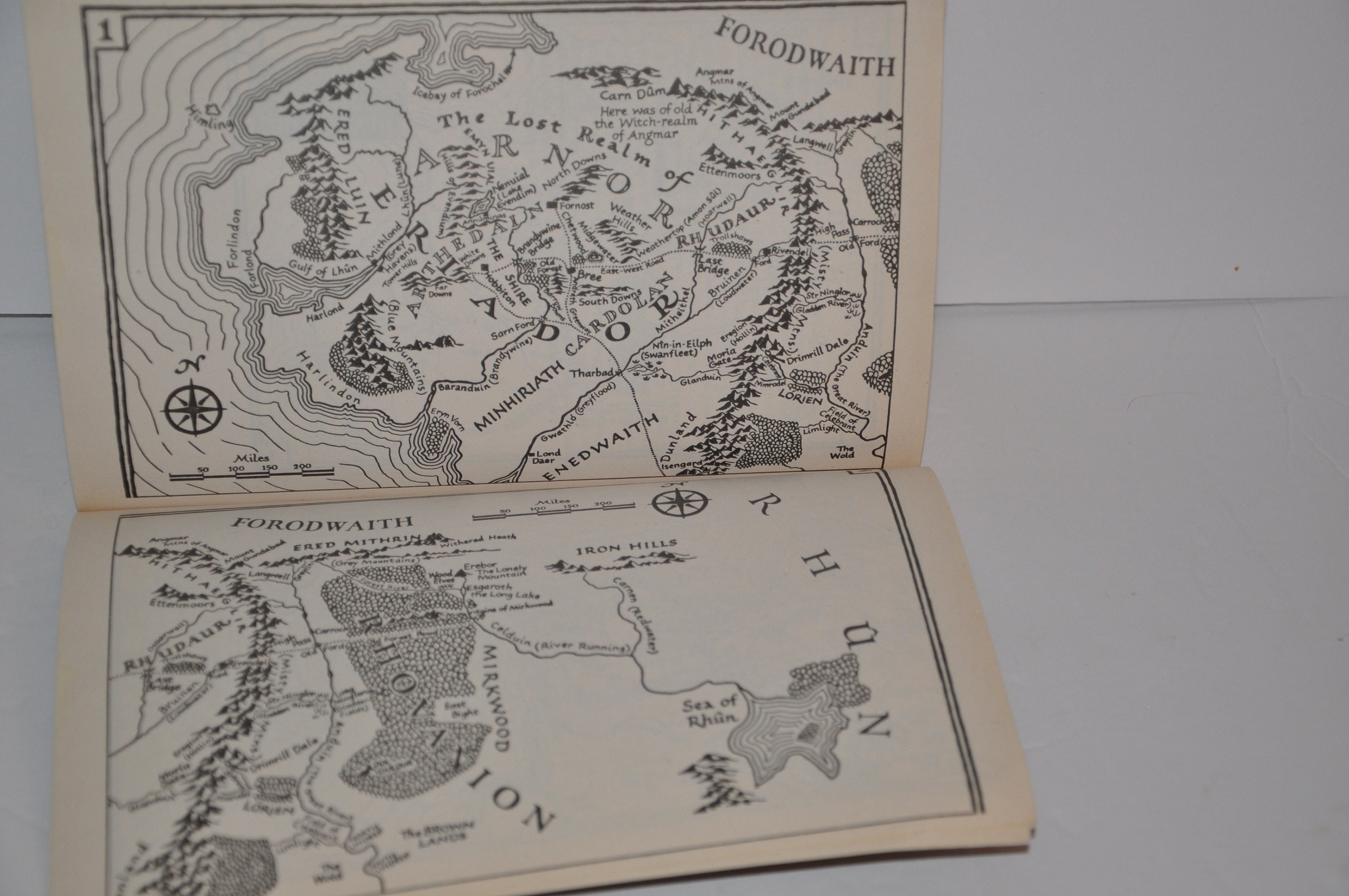 J.R.R. トールキン 指輪物語 索引と付録付き ヴィンテージ ペーパー