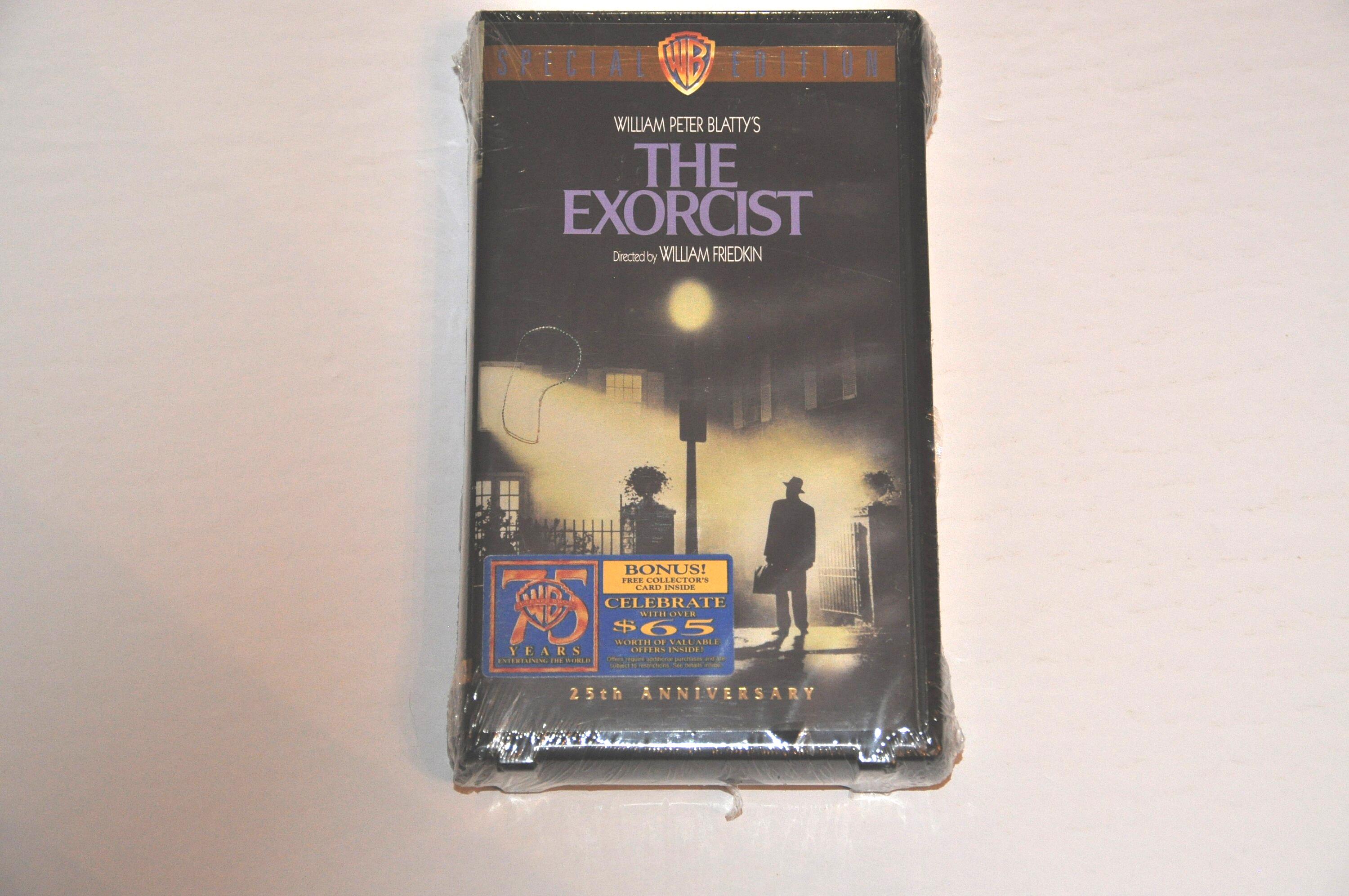 The Exorcist Special Edition New Old Stock Sealed Movie VHS Tape