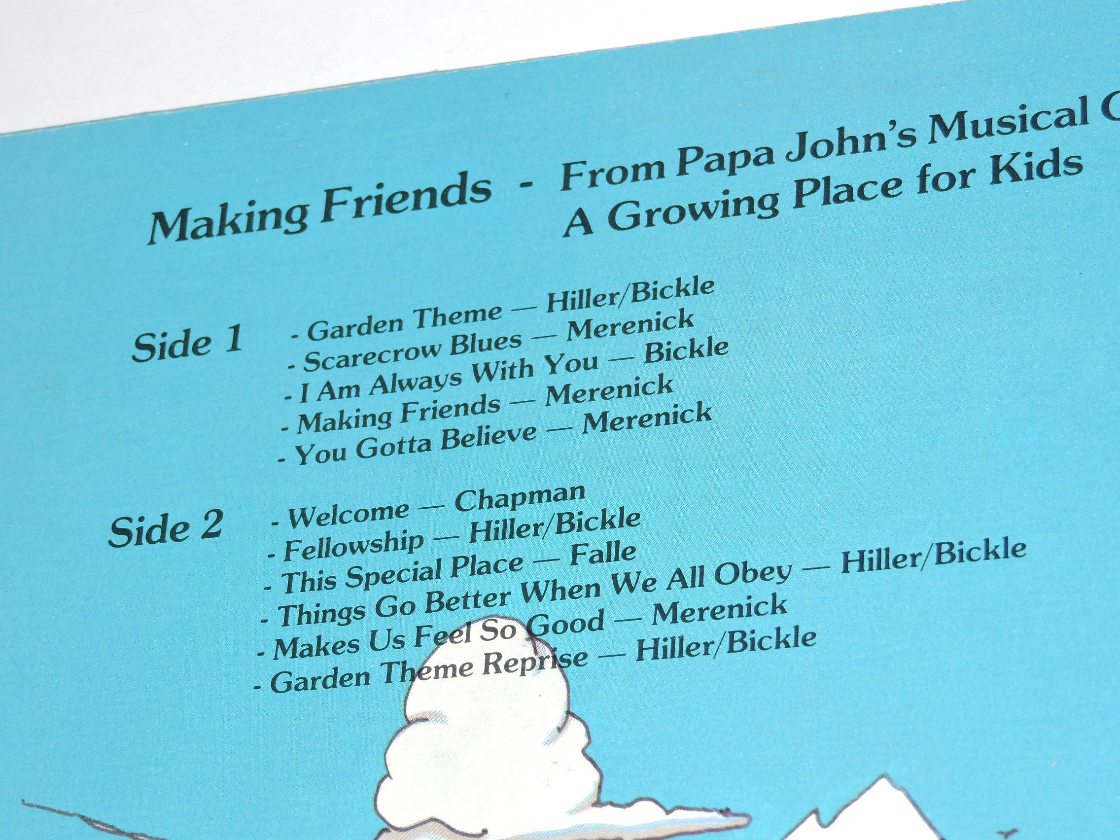 RARE Making Friends 1982 Vintage Vinyl Childrens Record Canadian - Etsy