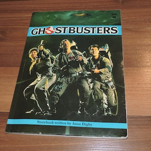1984 Ghostbusters Paperback Story Book