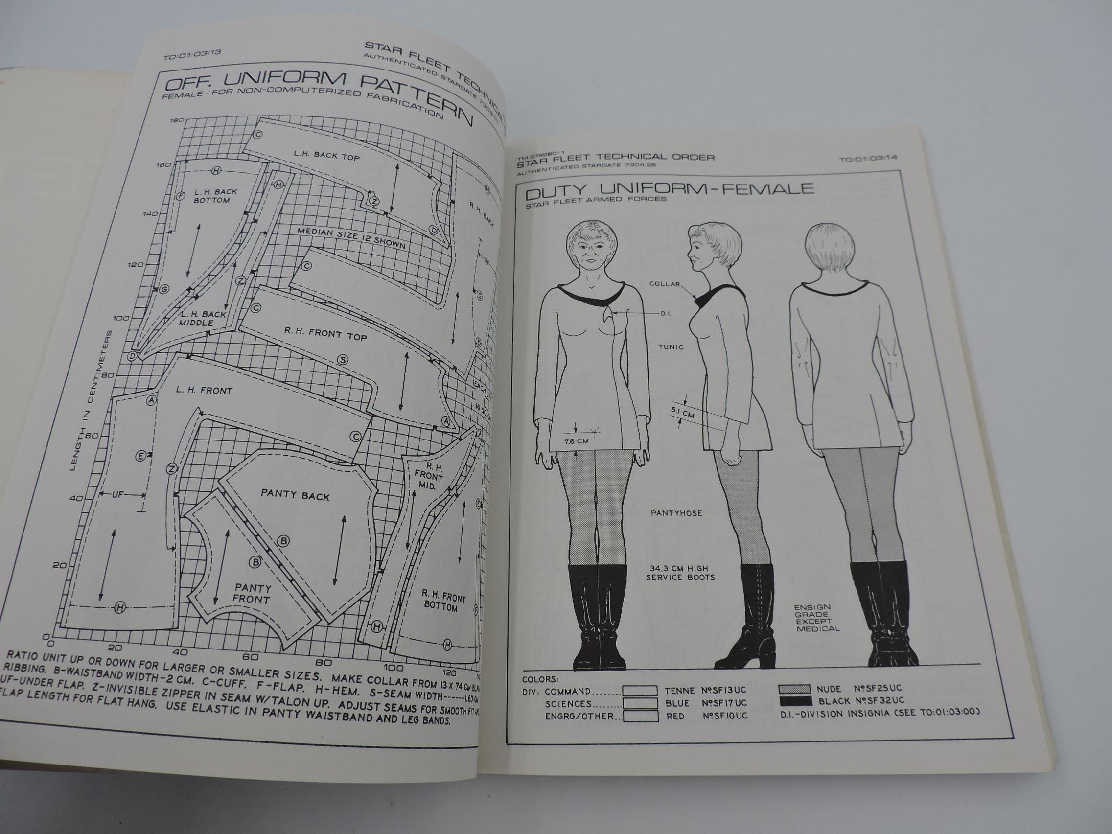 STAR TREK Star Fleet Technical Manual Vintage Softcover Book - Etsy