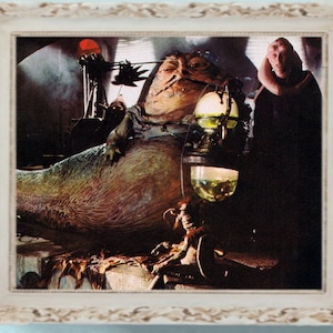 Lot of 2 Jabba The Hutt Star Wars: Episode VI - Return of the Jedi (1983) Vintage Science Fiction Movie Prints