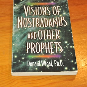 Visionen von Nostradamus und andere Propheten Vintage Softcover Buch