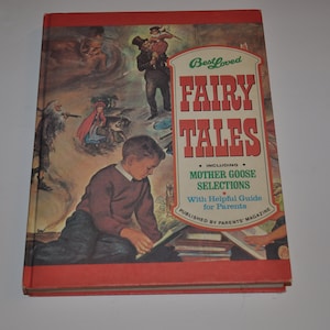 Best Loved Fairy Tales Including Mother Goose Selections Vintage Hardcover Children&#39;s Book