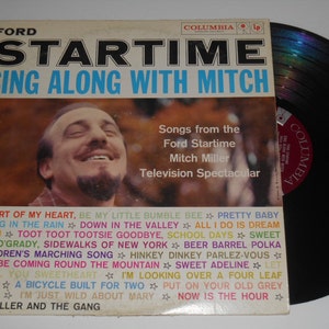 Rare FORD Startime Sing Along With Mitch Miller Television Spectacular Vinyl Record