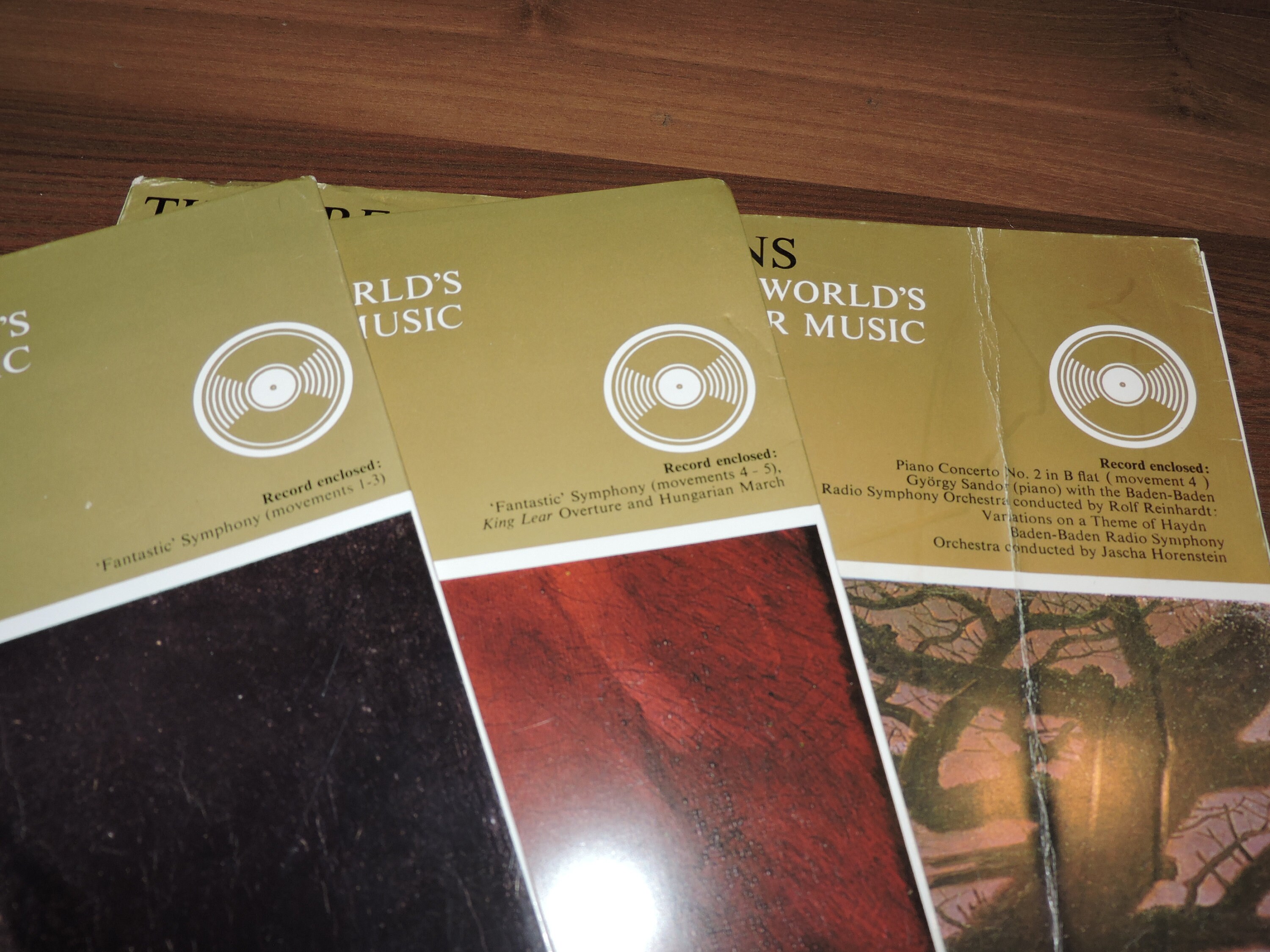 Lot of 11 Vintage Classical Vinyl Records & Books 1969 Etsy