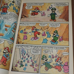 1991 Adventures of the Super Mario Bros. 3 Nintendo Comics System Valiant Comic Book image 4