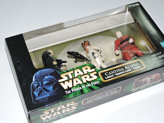 Cantina Showdown 3 Sealed Star Wars Action Figures Set 1997 POTF