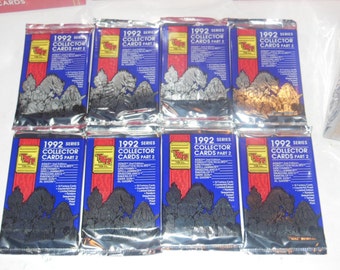8x 1992 TSR Dungeons & Dragons Trading Cards Part 2 Sealed Packs
