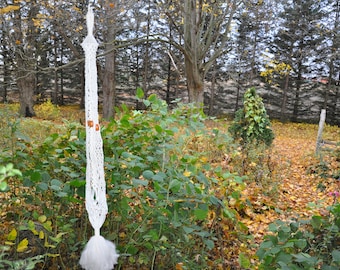 Vintage Macrame Plant Hanger Bohemian Style Hanging Plant Pot Holder