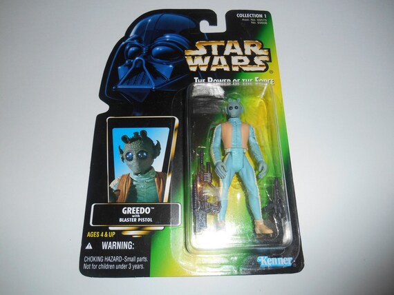 GREEDO Sealed Star Wars Action Figure 1996 POTF Kenner - Etsy