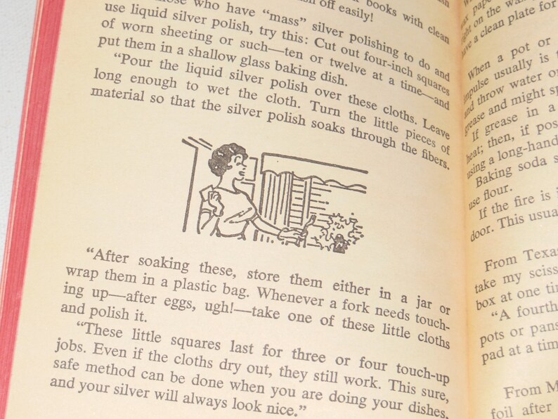 1965 Heloise's Kitchen Hints Vintage Kitchen / Housekeeping Tips image 5