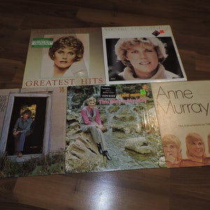 Lot of 5 Anne Murray Music Records Vinyl 12&quot; LP Albums