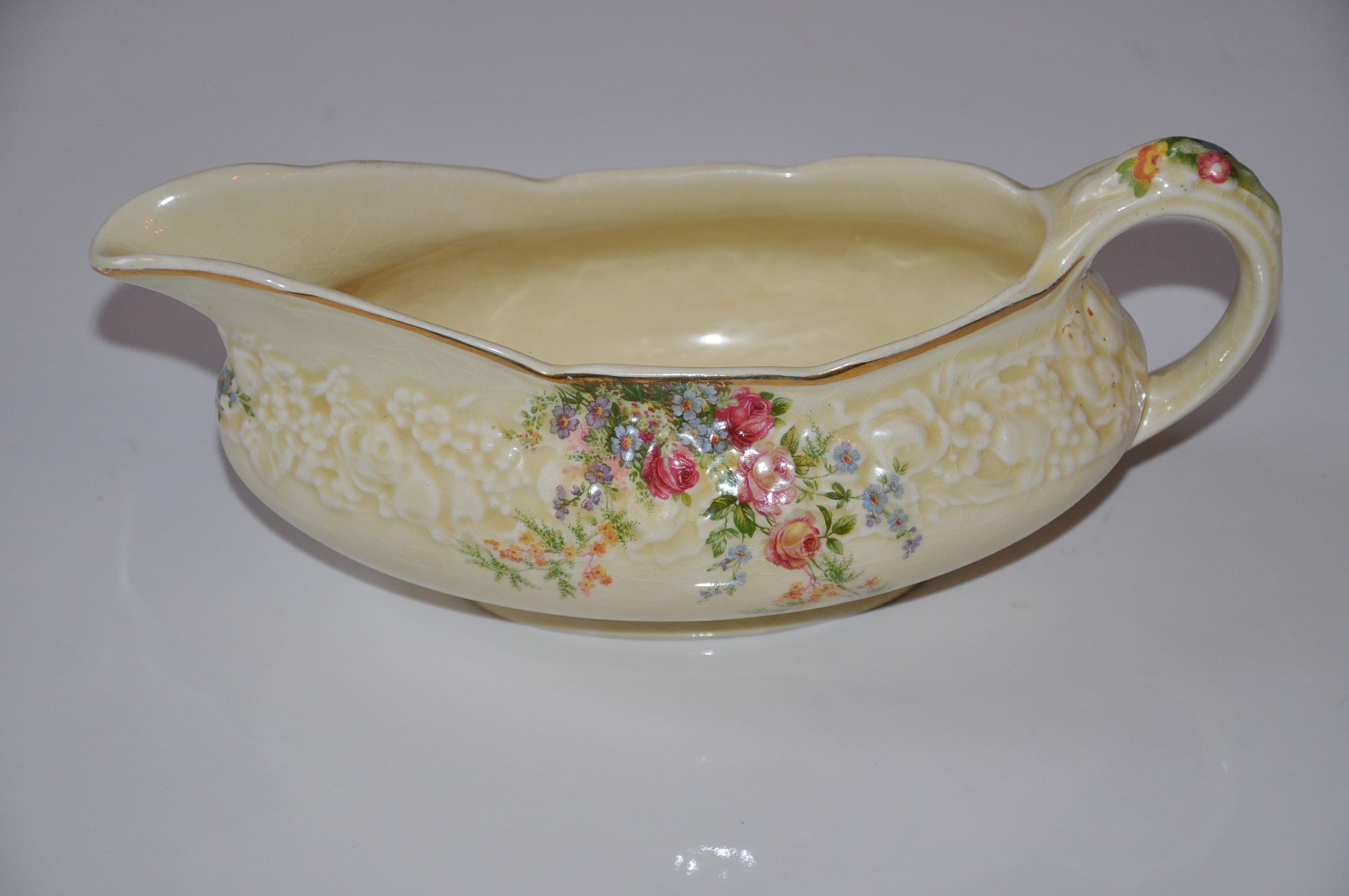 イギリス　ヴィンテージ　CROWN DUCAL クラウンデュカル ボウル　深皿 イギリス ヴィンテージ CROWN DUCAL クラウンデュカル ボウル 深皿