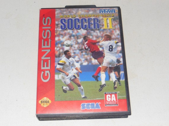  World Championship Soccer 2 for Sega Genesis : Video Games