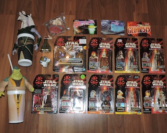 Lot of Star Wars Episode 1 1998/99 Kenner Action Figures & Collectibles Lot #3