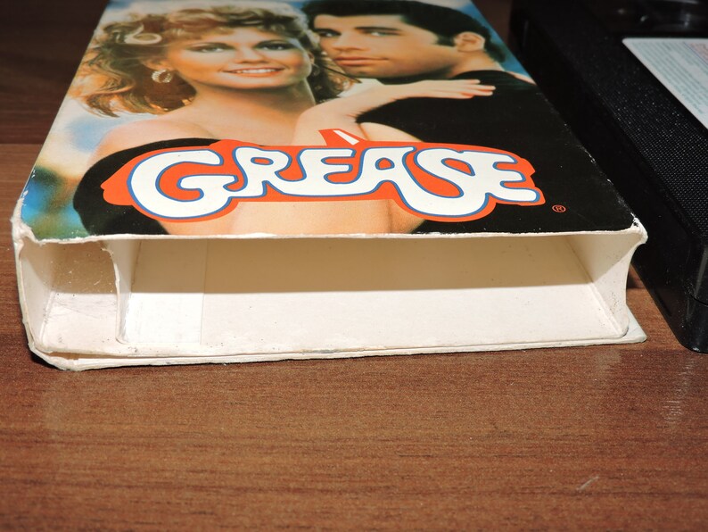GREASE Vintage 20th Anniversary VHS Tape Etsy