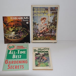 4x Plants / Garden /Gardening Books Lot of 4