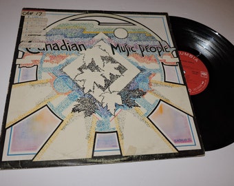 Canadian Music People - V/A Jazz / Rock / Soul Vinyl 12" Record LP