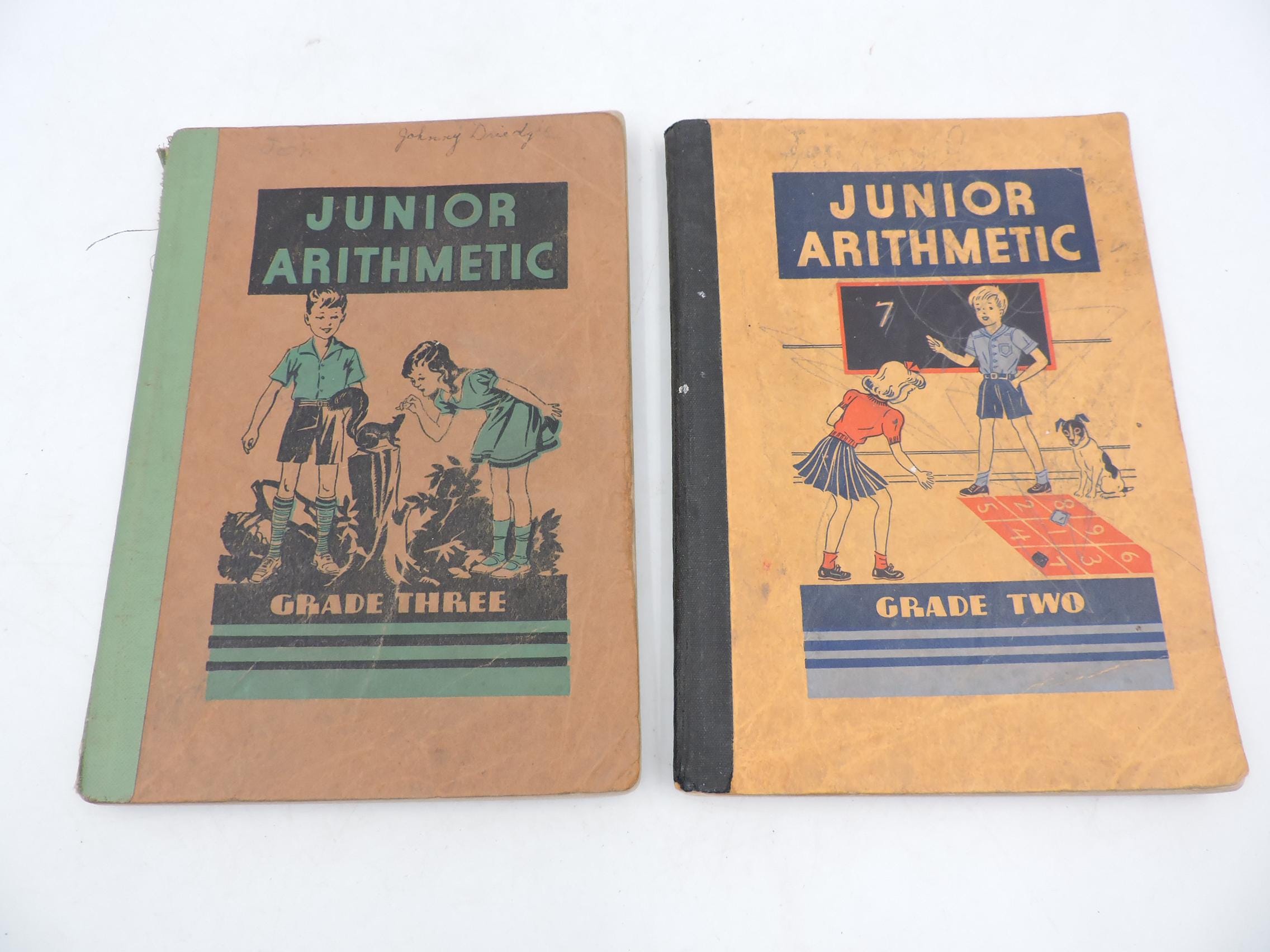 1940's Math Book - Etsy