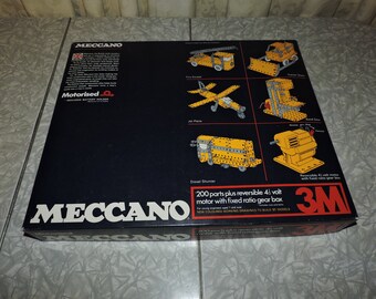 N°9 Boite Meccano vers 1970 Vue extérieure