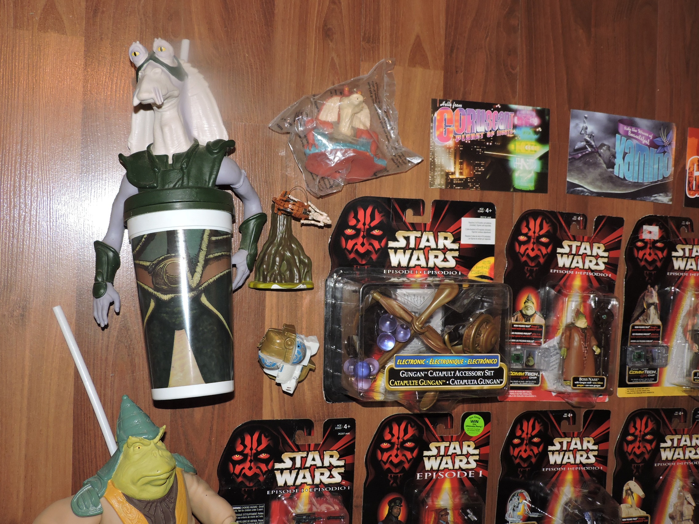 Lot of Star Wars Episode 1 1998/99 Kenner Action Figures