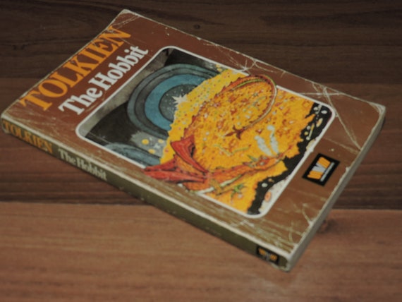 The Hobbit by J.R.R. Tolkien LOTR Middle Earth Paperback Book - Etsy