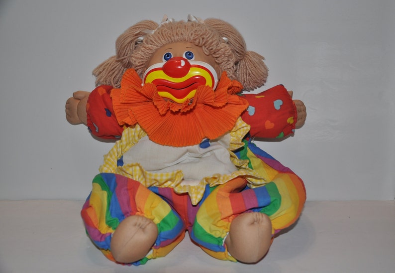 1982 Coleco OAA Cabbage Patch Kids Girl Clown Doll in Coleco Etsy