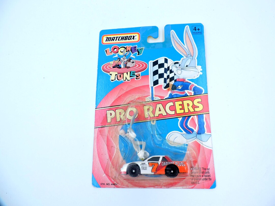 1993 Pro Racers Bugs Bunny Looney Tunes Die Cast Matchbox Race Car
