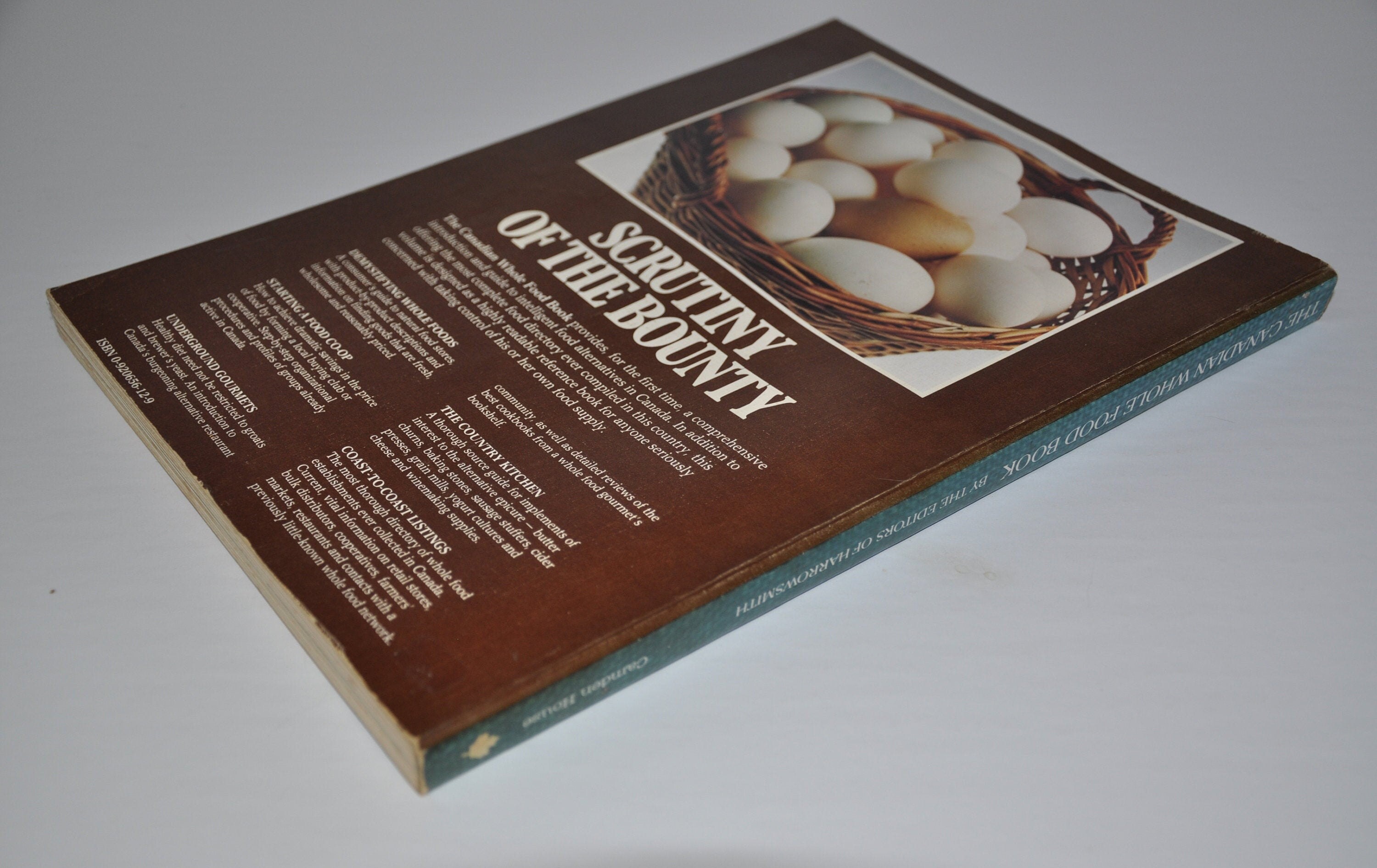 Harrowsmith Whole Food Book Vintage Softcover Book Etsy UK