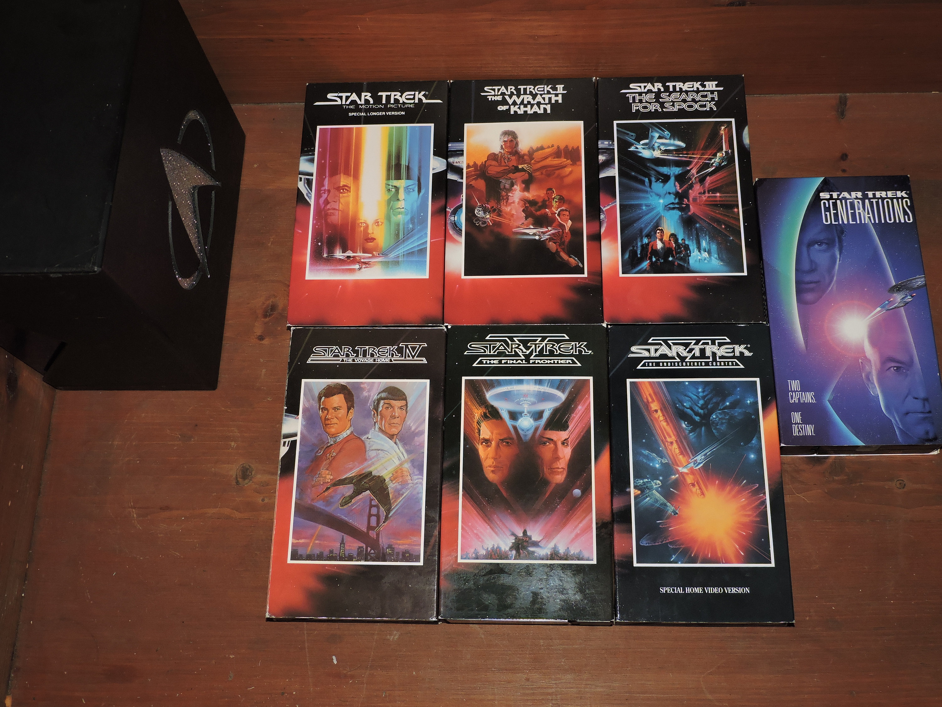 Star Trek Vintage VHS Box Set Movie Collection Lot of 7 - Etsy Canada
