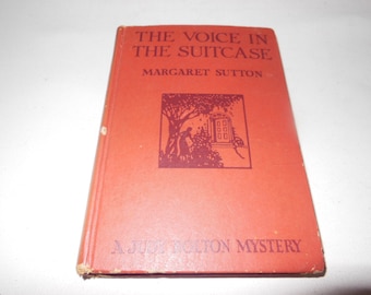 A Judy Bolton Mystery Vintage Hardcover Book The Voice In The Suitcase by Margaret Sutton  1935