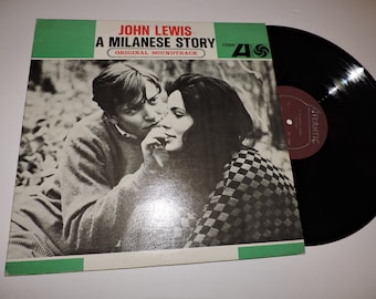 John Lewis - A Milanese Story (Original Soundtrack) Cool Jazz Music Vinyl 12" Record LP