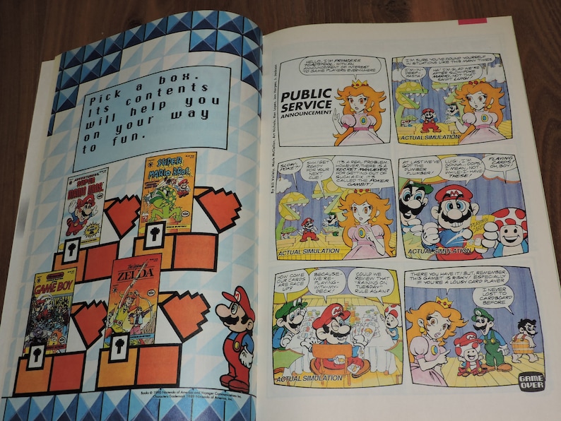 1991 Adventures of the Super Mario Bros. 3 Nintendo Comics System Valiant Comic Book image 5