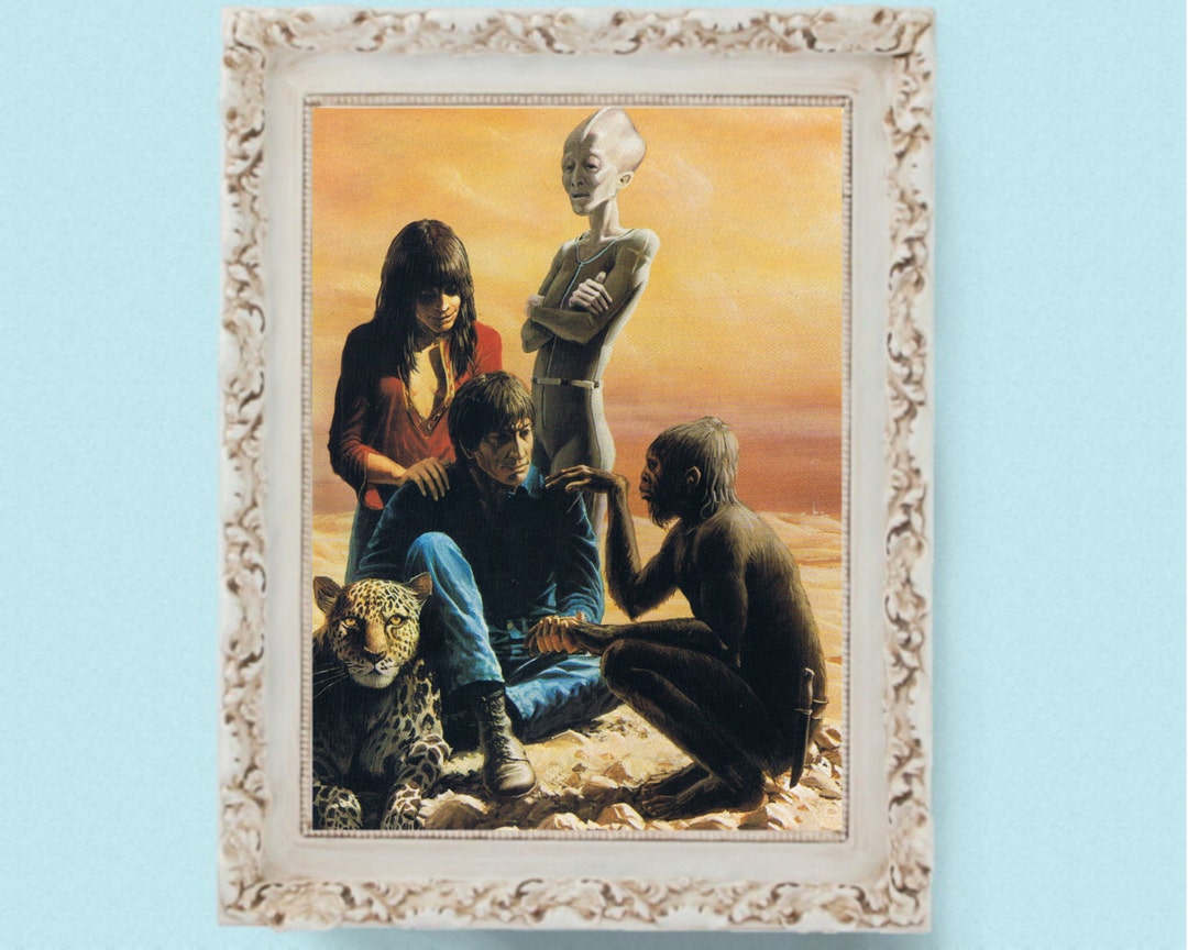 Humans Past, Present and Future 1970s Science Fiction / Fantasy Art ...