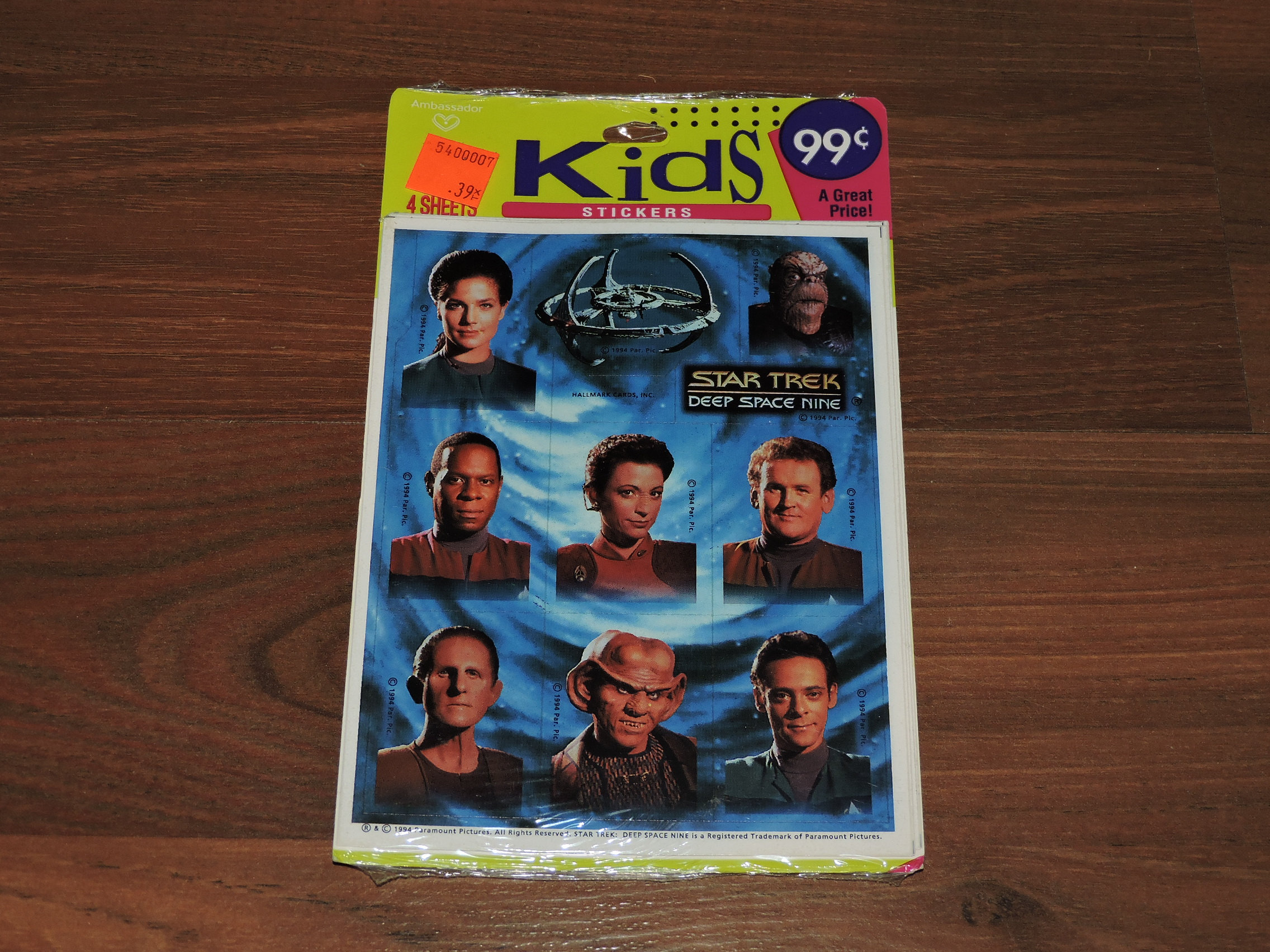 1994 Sealed Star Trek Deep Space Nine Sticker Sheets - Etsy